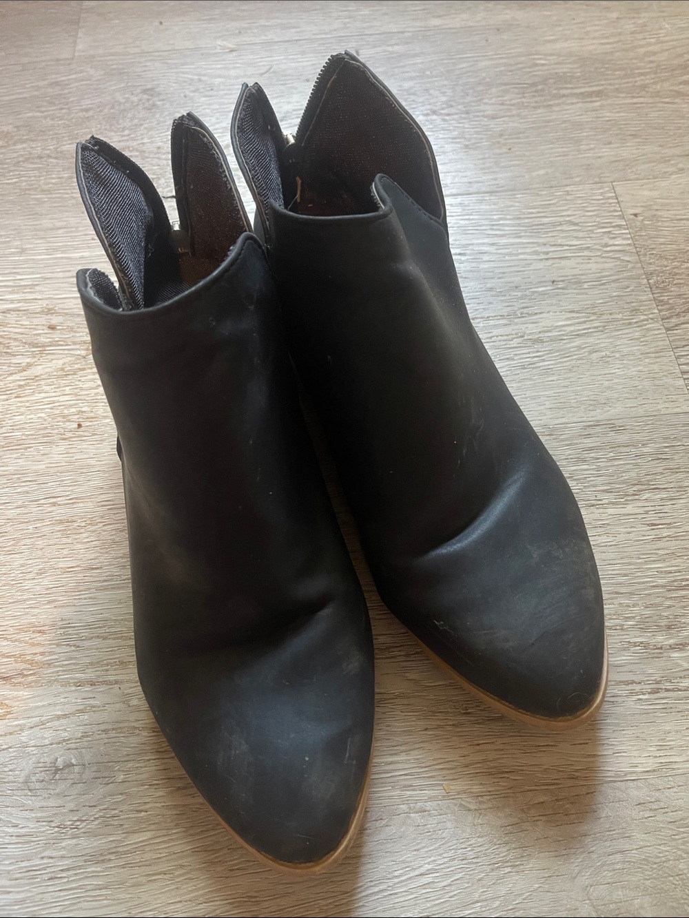 Women's Black Ankle Booties - Sleek Pointed Toe